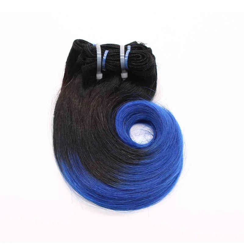 Black Women039s Hairstyle Hair piece Ombre Brazilian Body Wave Hair 1BGray 8039039 Body Wave Short Weave Hair Weft76577541549088