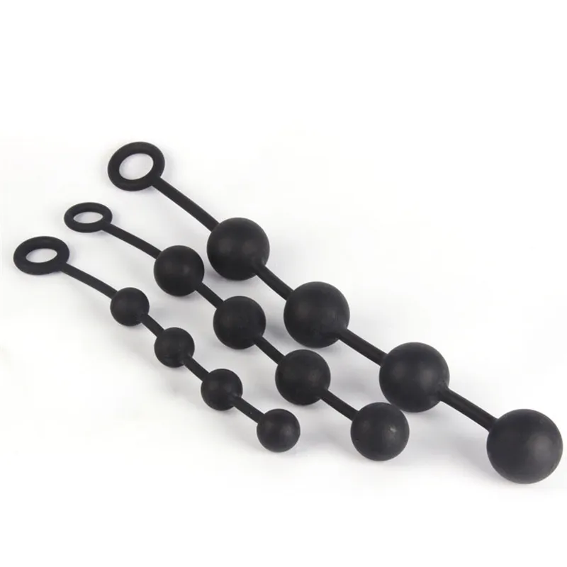 Super Long Anal Beads Vagina Balls Stora Stor Silikon Butt Plug Sexig Leksaker För Kvinna G Spot Dilatador Stor Buttplug