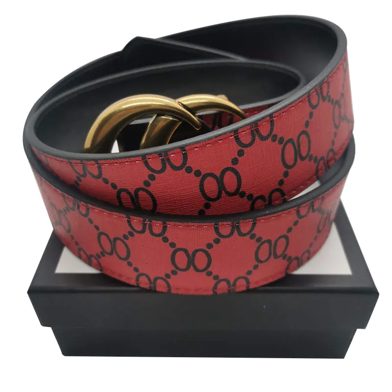 Mens Designer Belts for men women Genuine Leather ladies jeans belt Black red white casual strap snake buckle whole cinturones326S