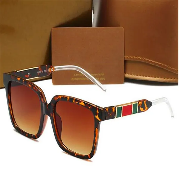 985 Designer Luxury letter Sun glasses men and women trend retro anti-glare Sunglasse and box194J