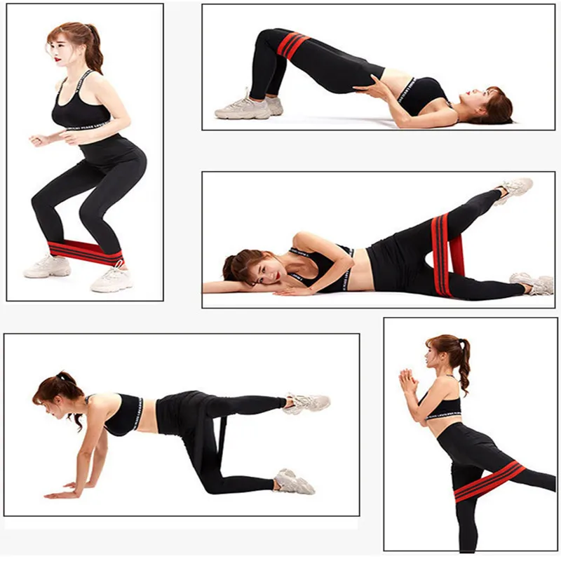 Hip Trainer Yoga Stretch Band Training Pull Rope för Sports Pilates Hip Belt Fitness Hip Loop Resistance Bands Squat Belt 220618