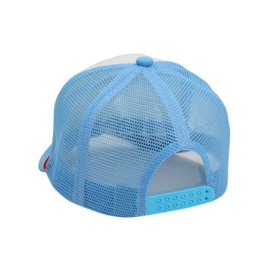 Stranger Things 4 сезон хлопковая шапка Косплей Dustin Baseball Hat Mesh думать о шляпах Sunshade Adult Unisex Part1957666