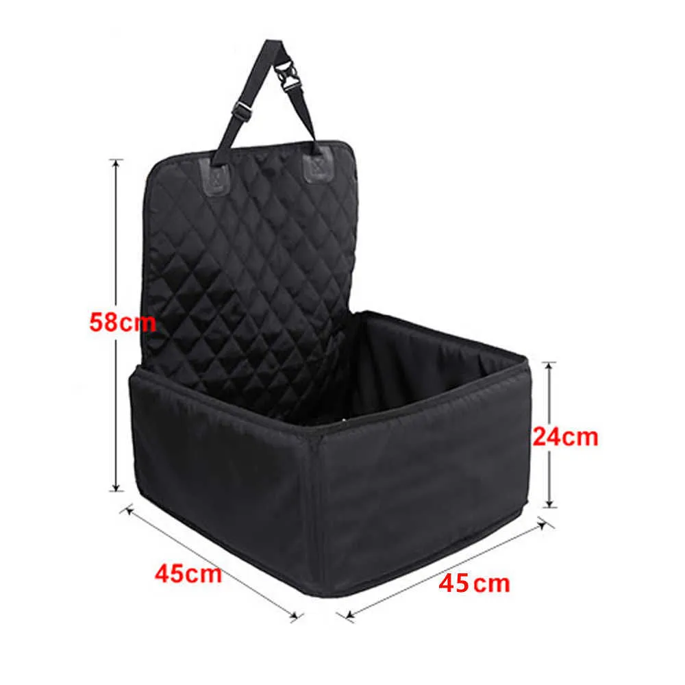 Housse de siège pour chien 2 en 1, protection de voiture, transporteur, panier étanche pour chat, hamac pour chiens dans la voiture