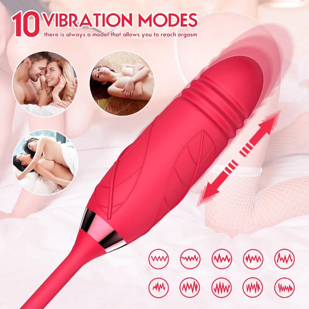 Rose Silikon Vagina Saugen Vibratoren Dildo Vibrator Oral sexy Clit Sucker Klitoris Stimulator Spielzeug für Frau Masturbation