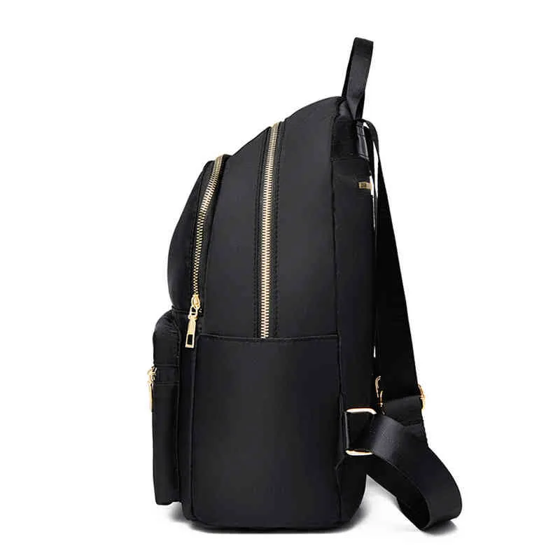 School Bags Casual Oxford Backpack Women Large Capacity Teenager Bag Travel Waterproof Rucksack Lady Knapsack Bolsos Para Mujer 220802