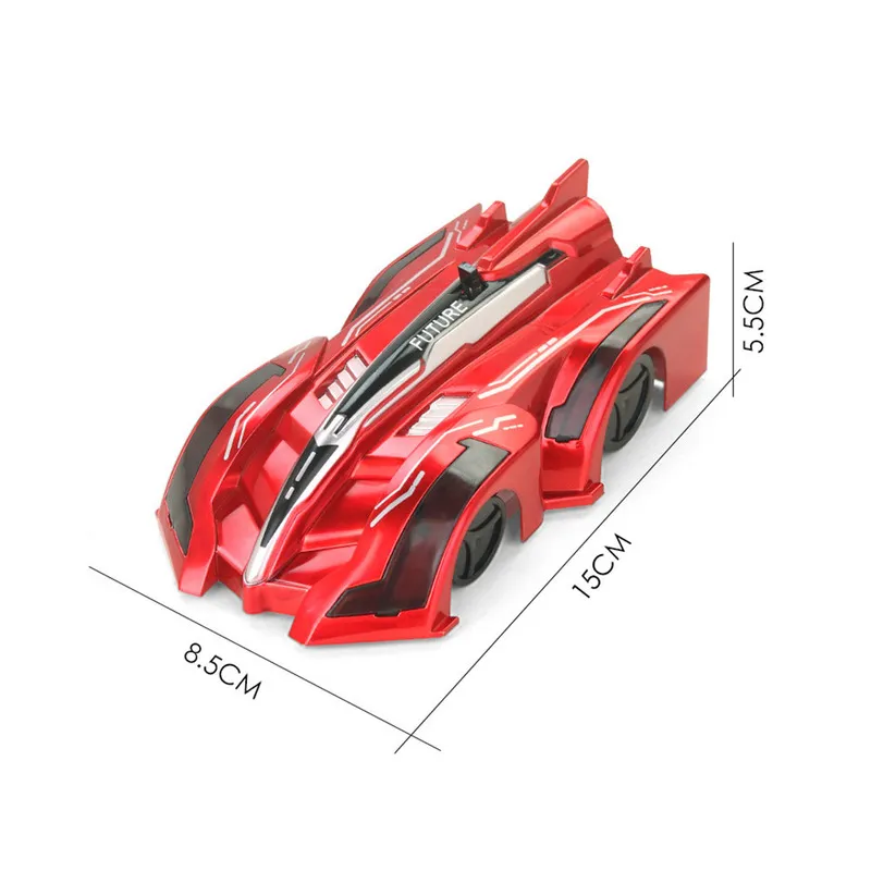 RC Duvar Tırmanma Mini Araba Oyuncak Kablosuz Elektrikli Uzaktan Kumanda Drift Yarışı Oyuncaklar Çocuk Dublör RC Araba Anti Gravity 360 Dönen Araba 220720