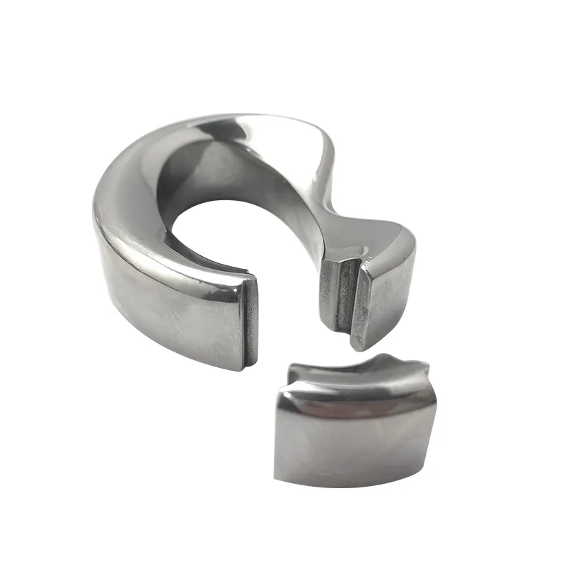 Stainless steel penis lock cock Ring Heavy Duty weight male metal Ball Stretcher Scrotum Delay ejaculation BDSM Sex Toy for men 220712