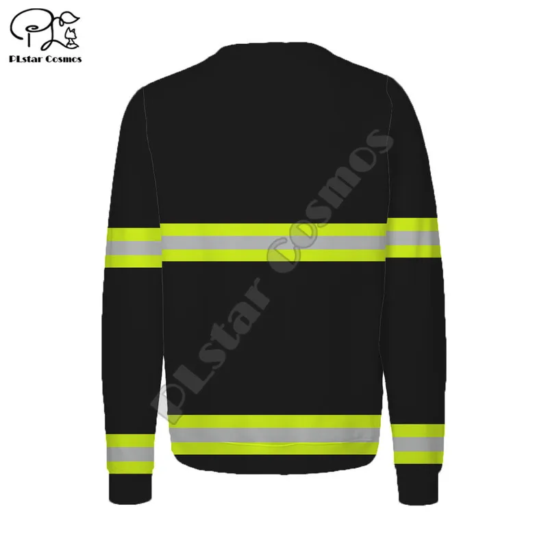 PLstar Cosmos Pompiers Pompiers Nom Personnalisé 3D Sweats À Capuche Imprimés Sweats Zip À Capuche Pour Hommes Femmes Casual Streetwear F05 220707