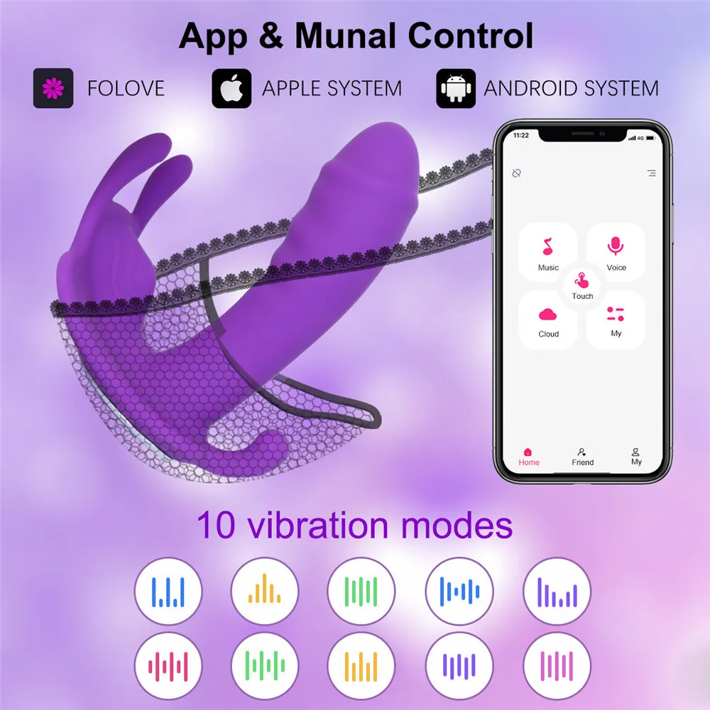 3in1 Mobiltelefon App Steuerung G Spot Clit Clitoris Stimulator Paare Dildo Höschen Vibratoren Sexy Spielzeug Shop für Frauen Erwachsene 18