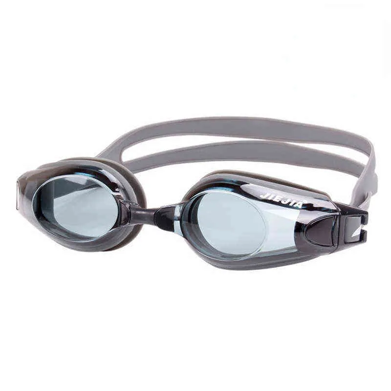 2022 nouvelles lunettes de natation lunettes plates pour adultes lunettes de natation antibuée imperméables classiques pour lunettes de natation pour la natation G220422