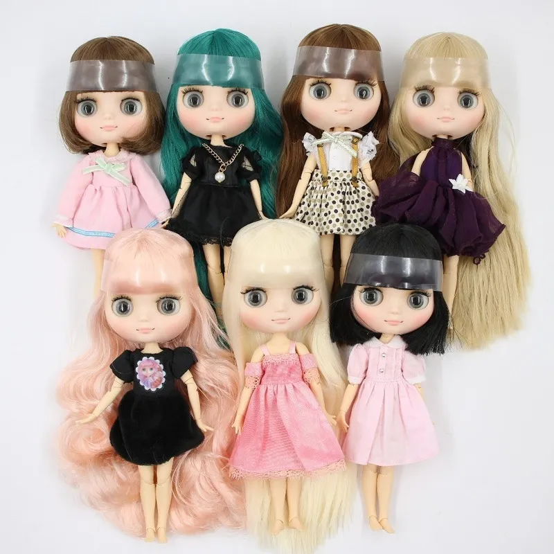DBS Blyth Middie Doll 18 Toy Anime Corpo Joint Cabelo Cabelo Lado Oferta Especial Doll Nude 20cm Garotas Presente 220707