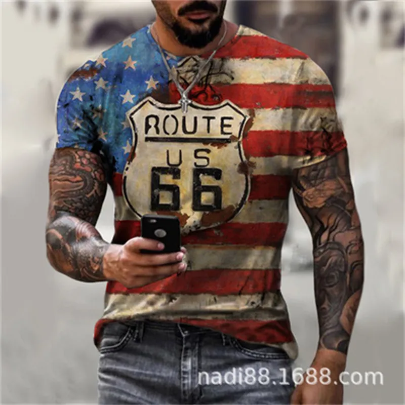Summer Men T Shirts Swedish Letter 3D Printing Mens Short Sleeve Breathable O Neck Streetwear Casual Clothing Tops Tees XXS6XL 220607