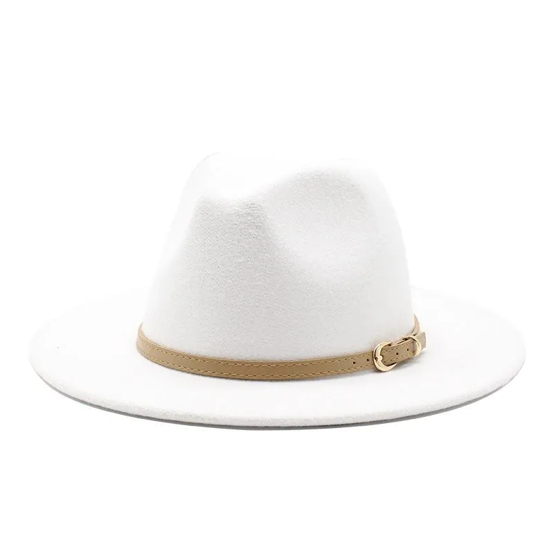 Ball caps klassieke Britse fedora hoed mannen dames imitatie wollen winter vilt hoeden mode jazz chapeau felleball217l