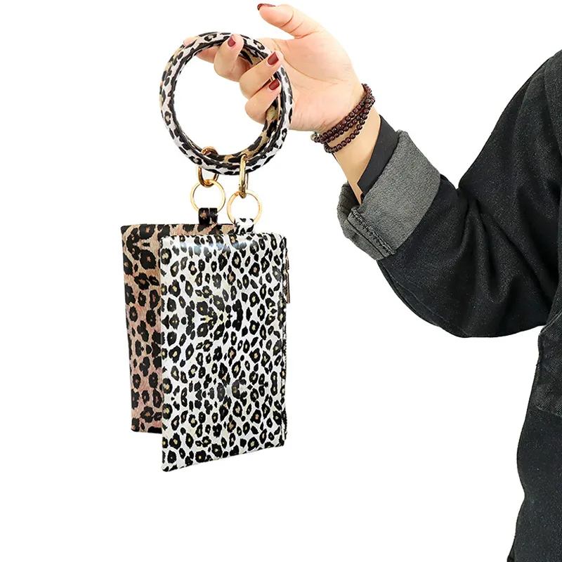 حقيبة يد جلدية طبقة مزدوجة إمرأة مفتاح حقيبة الهاتف المحمول مع شرابة سوار محفظة اسم بطاقات البنك أكياس تخزين الائتمان البنك BH6258 TYJ