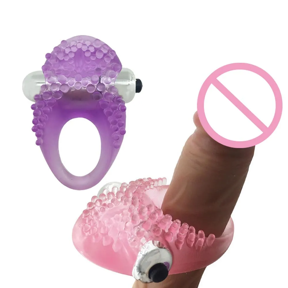 Exvoid fördröjning utlösning penis vibrerande ringkula vibrator sexiga leksaker för män manlig kuk silikonringar klitoris massager