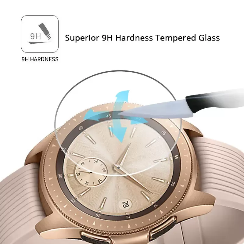 Tempered Glass for Samsung Galaxy Watch 4 Classic 42mm 46mm Screen Protector HD Clear Films for Galaxy Watch 4 Accessories