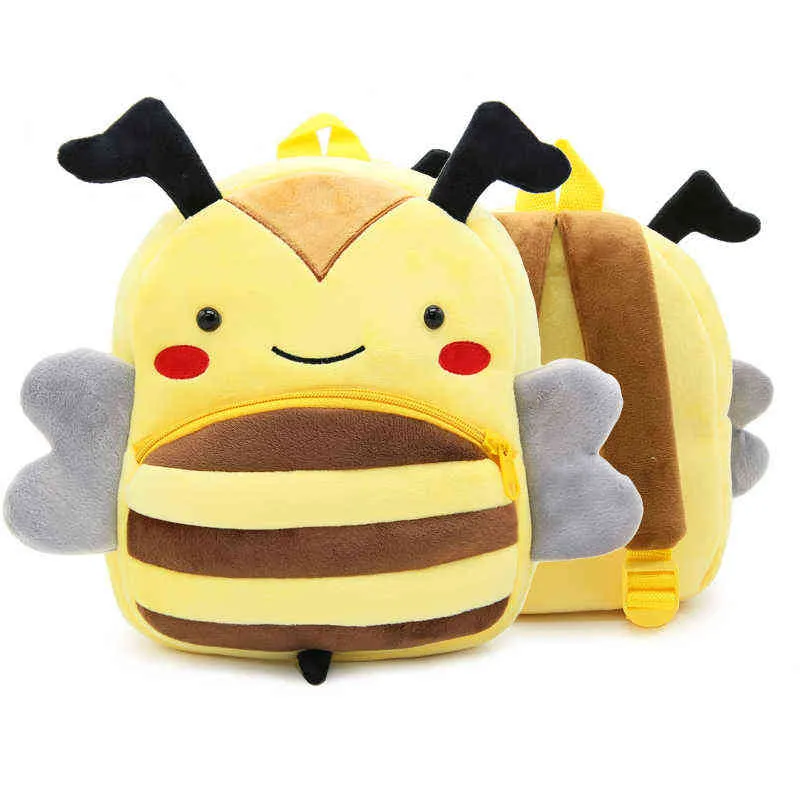 Zaino Style Bag2022 Nuovo Kawaii Peluche Ripiene Kid Baby Bambino Scuola Materna Ragazza Ragazzo 3d Cartoon Animal 220723