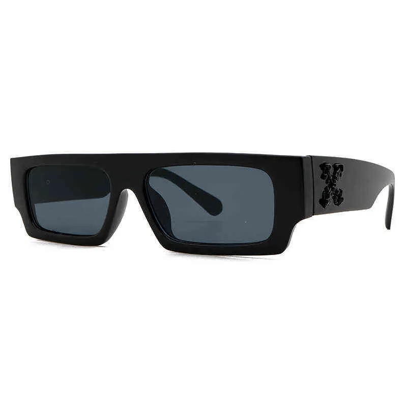 Sun Glass Nieuwe Star Fashion Sunglasses Street schieten Hip Hop Small Frame zonnebril mannen en vrouwen246H