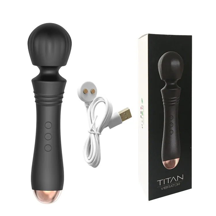 Negozio sexy online Strong Potent Handheld AV Wand y Massager Personal Body Massage Vibrator Toys For Female