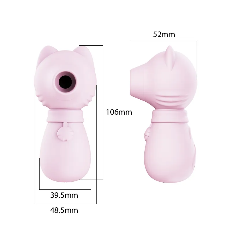 Chat rose clitoridien succion vibrateur jouets sexy pour femme aspiration orale mamelon ventouse clitoris stimulateur masturbateur jouet érotique