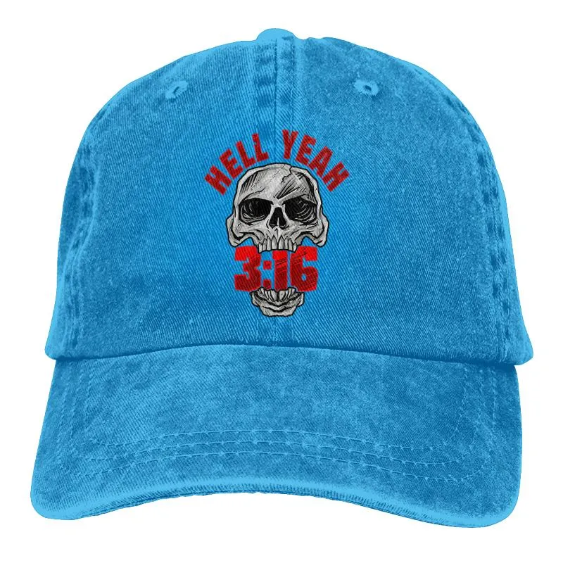 Berets Stone Cold Steve Austin 3 16 Skull Baseball Cap Cowboy Hat Peaked Bebop Hats Men and Women311y