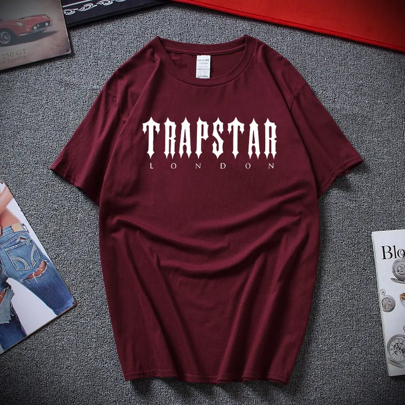 Ограниченная Trapstar London Mens Clothing Tshirt XS2XL Мужчина Женщина мода футболка мужская хлопковое тишил 220623
