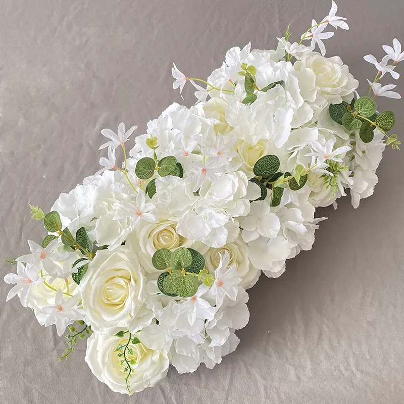 Искусственная пион -роза Hydrangea Row Found Facy Fake Flower Wall Decoration DIY Комбинированная свадебная арка 220617