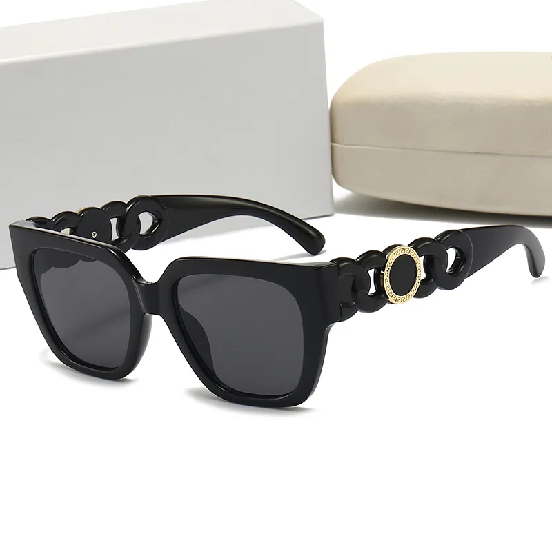 Óculos de sol de luxo para homem mulher unissex designer goggle praia de sol retro quadro pequeno design de luxo uv400 qualidade superior com bo282m