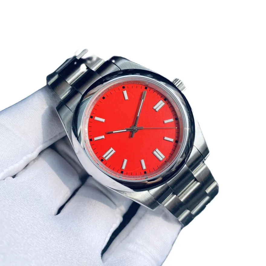 Lokalne magazyn Mens Automatyczne zegarki mechaniczne 36 41 mm Pełna stal nierdzewna Luminous Wodoodporna 31 mm Watch Watch Pary Style 259L