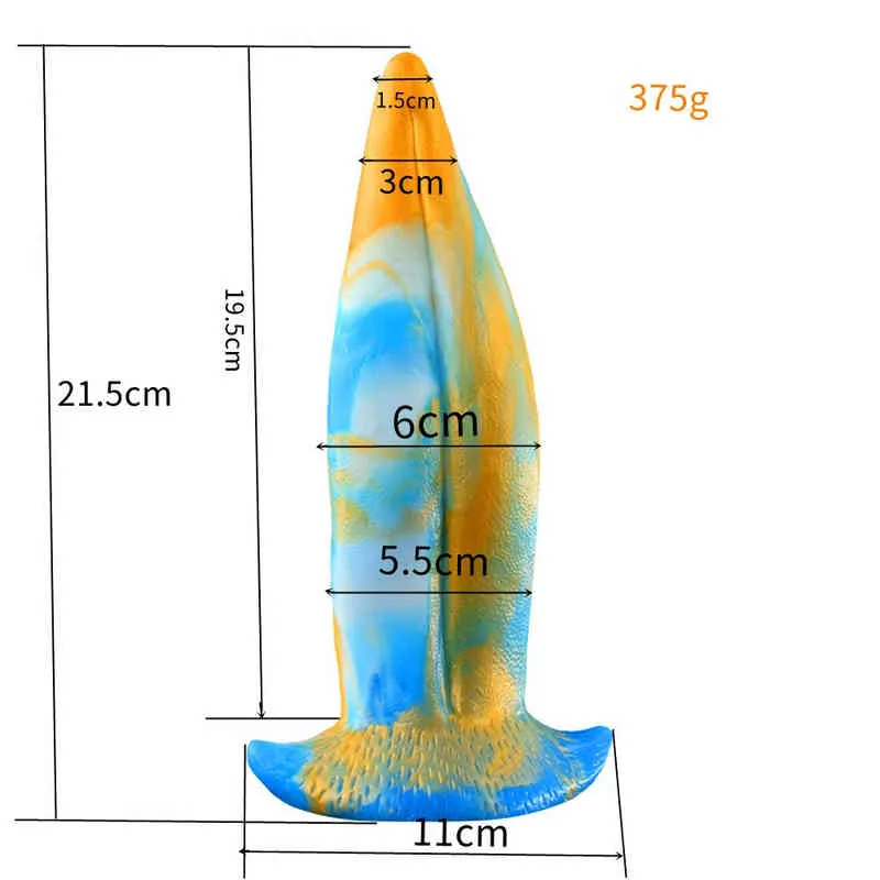 NXY Dildos YoCy Silikon Imitacja Penisa Mężczyźni S I Women S Backyard Wtyczka Anal Plaska Ssawka Masturbator Dorosłych Masaż Pasja Zabawka 0317