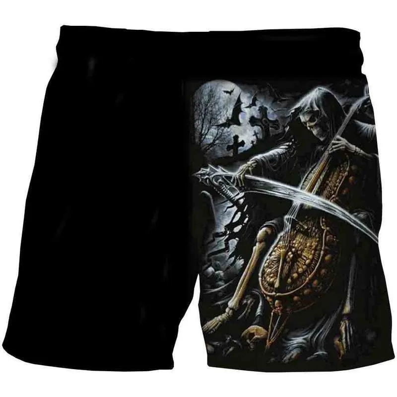 3D African Print Boardshorts Męskie Szybkie sucha letnia plażowa deska bokser