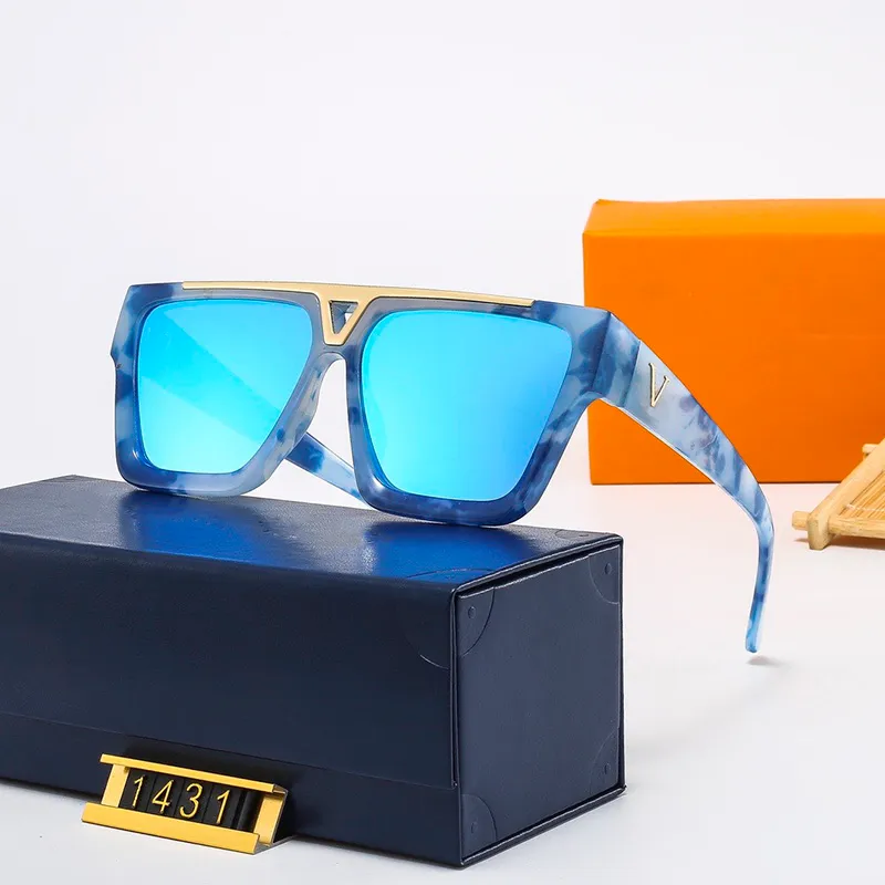 Męskie okulary przeciwsłoneczne dla kobiety letnie dysk słoneczne KAULITY KABLETOWE SWORE SWORE Polaryzowane okulary luksusowe okulary przeciwsłoneczne z pudełkiem oczu268v