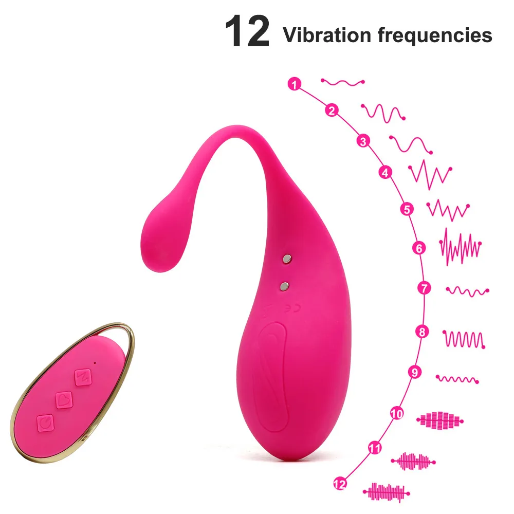 LIKETHAT Oeuf Vibrant Satisfait Clitoris Féminin Stimuler G-Spot Vibromasseur Vagin Kegel Balls Télécommande Sans Fil Sexy Jouets Pour Femmes