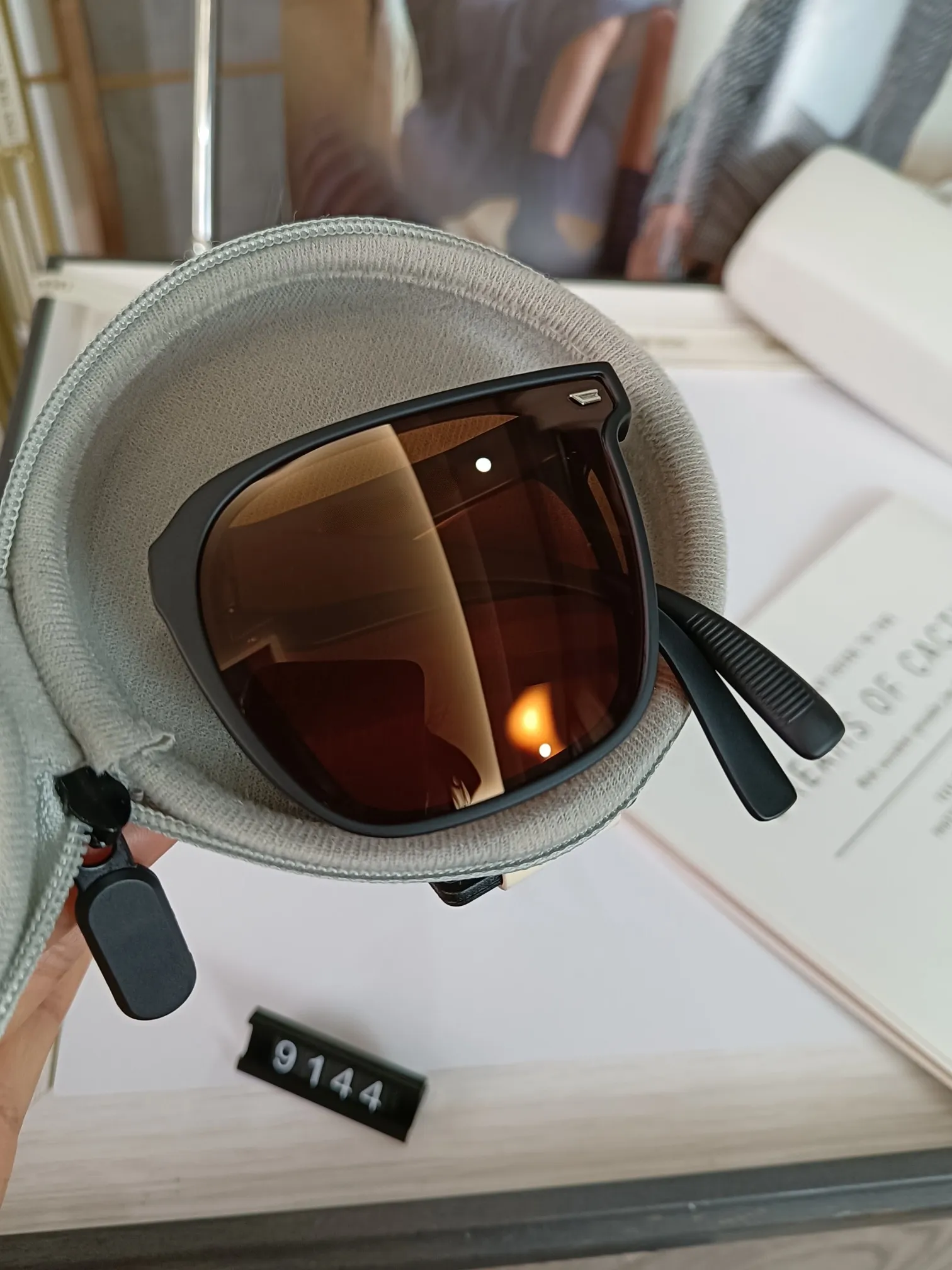 Składane okulary przeciwsłoneczne dla kobiet Składane okrągłe szklanki retro 100% UV blokowanie podróży jazda na ryby golfowe gogle golfowe