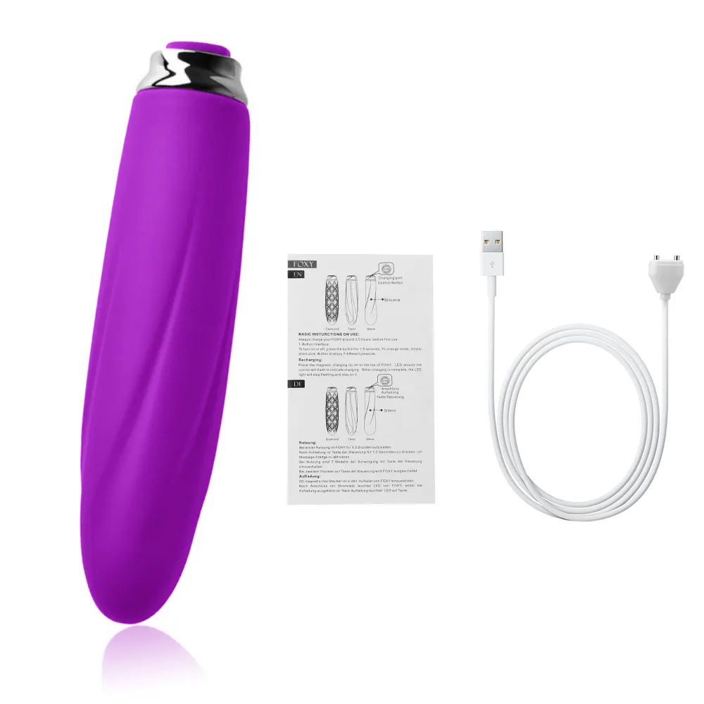 İkoky mermi vibratörleri 7 hızlı seksi oyuncaklar kadınlar için yetişkin ürünleri g masajcı vajina klitoris stimülatör popo anal fiş yapay penis