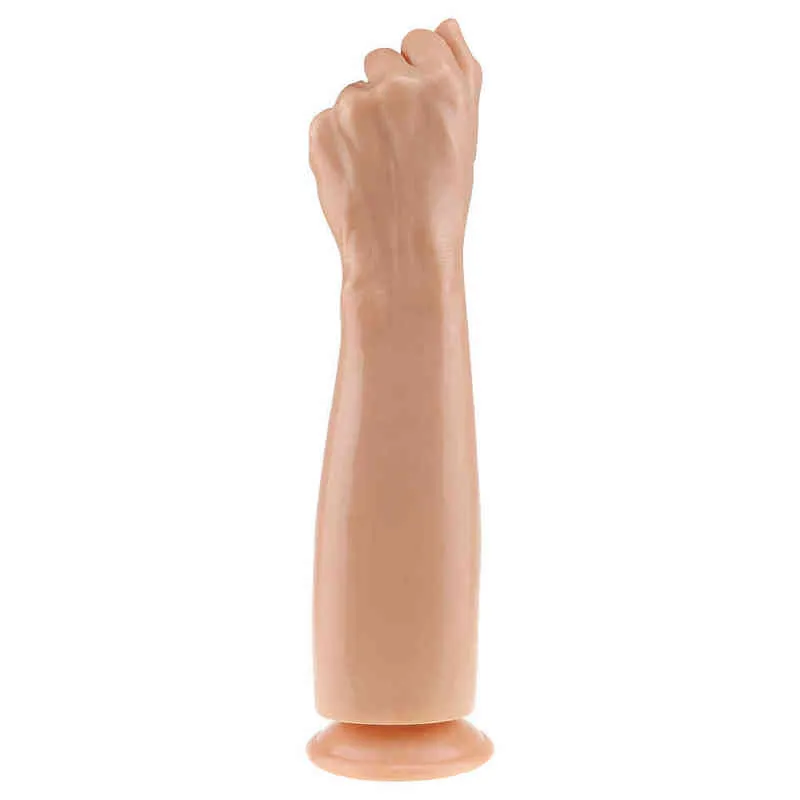 NXY Dildos Sucker Fist ARM Simulering Penis Imitation Human Anal Expansion Massage Stick Plug 0316