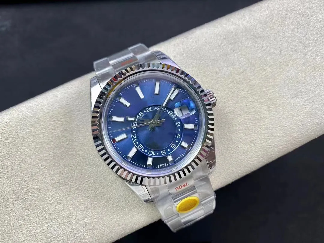Top Herrenuhr N Factory V2 9001, 42 mm, automatisches mechanisches Uhrwerk, 904L-Saphirglas, ultradünne Armbanduhr, montre de luxe2745