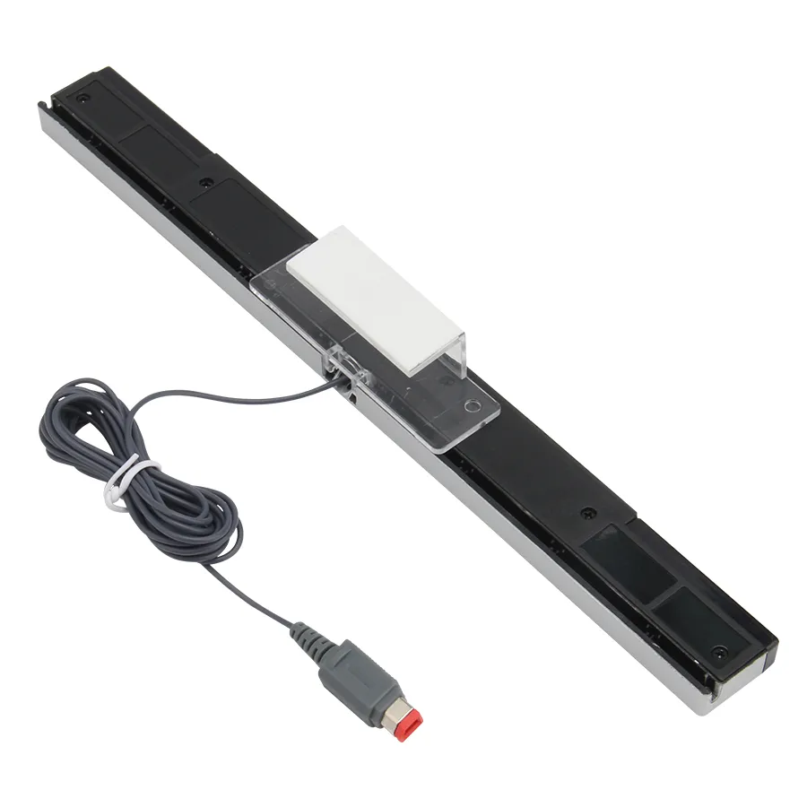 Wii IR sinyal alıcısı için uyumlu kablolu kızılötesi ışın sensörü çubuğu