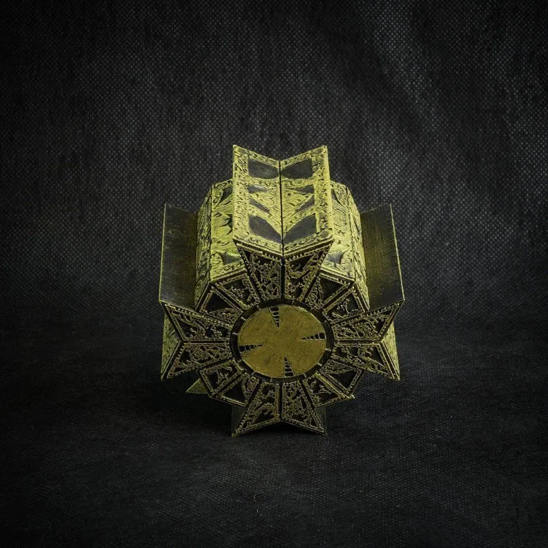 العمل Lemarchands Lament Configuration Lock Puzzle Box من Hellraiser 220816