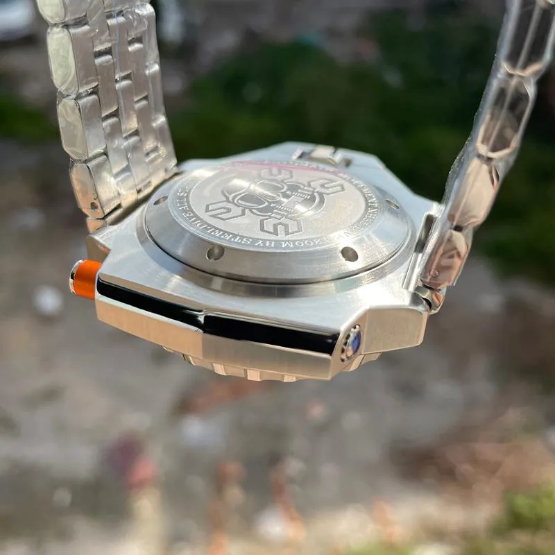 Relógios de pulso Steeldive Proplof SD1969 V3 56mm Caixa de aço inoxidável 1200m à prova d'água NH35 Automático Oversize Mens Dive WatchWristwa308Y