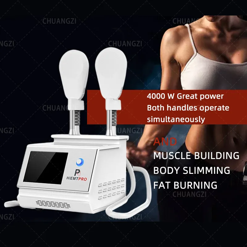 latest EMslim HI-EMT machine EMS electromagnetic Muscle Stimulation fat burning shaping neo RF