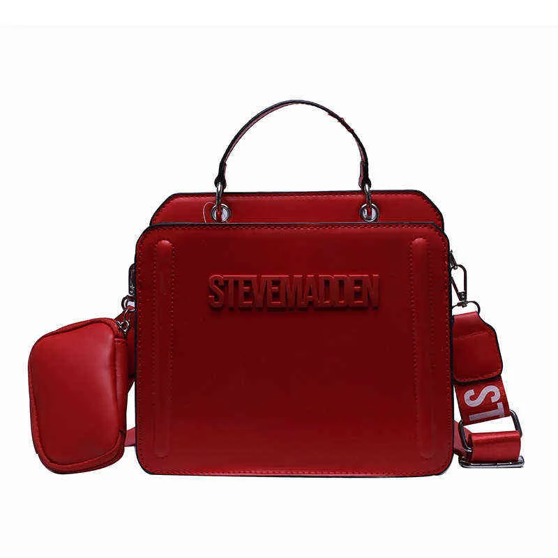 50off Madden Bag Female 2022 NEUES Modetrend Net Red Msger Designer Breite Schulterhandtasche Buch
