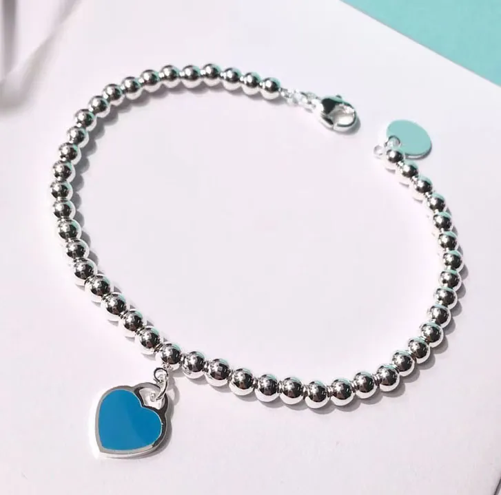 Klassische Mode Herz Perlen Kette Anhänger Halsketten Design Edelstahl plattiert 3-lagig 18 Karat Gold für WomenGirl Valentine'3011