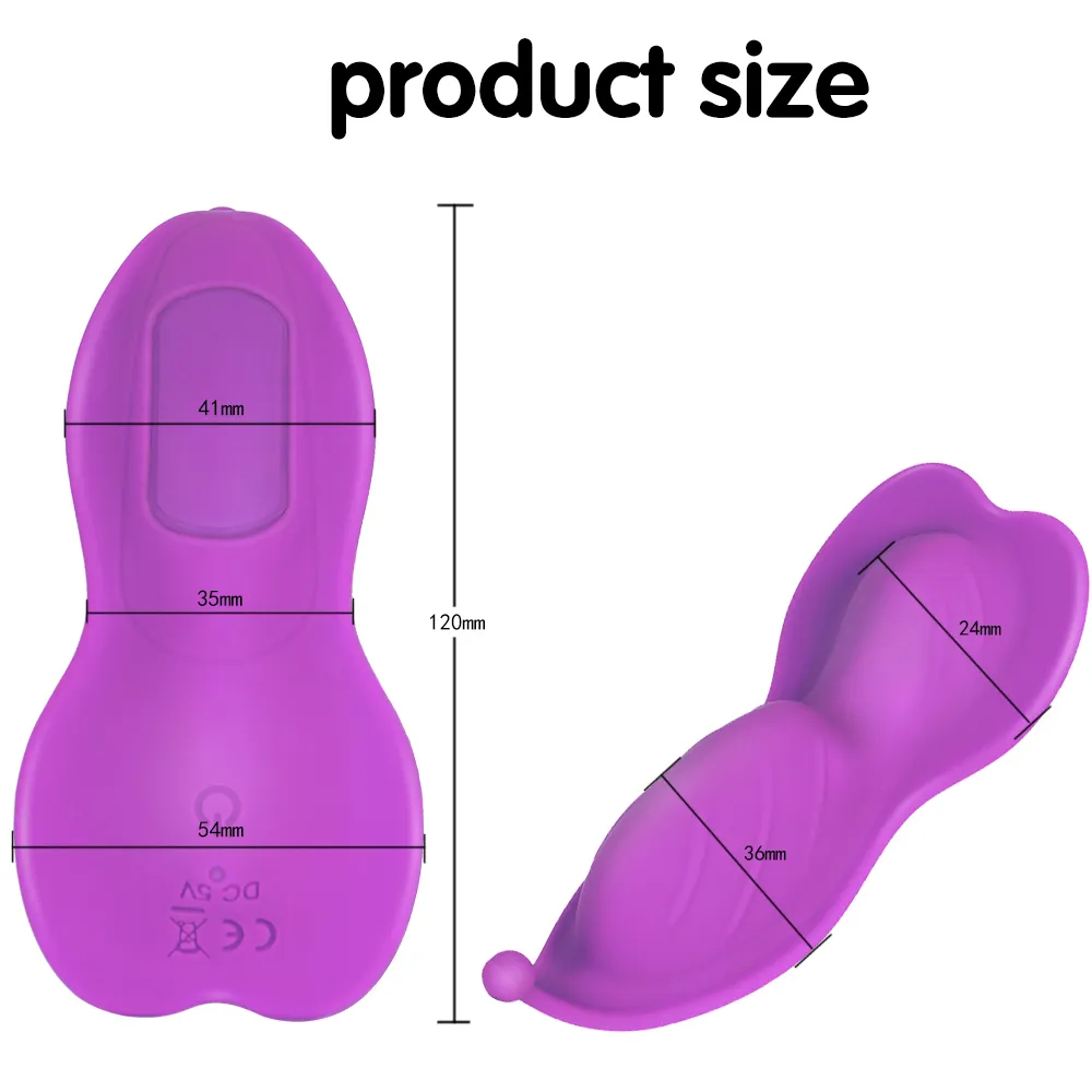 Bluetooth Butterfly Носимый дилдо вибратор для женщин беспроводное приложение пульт дистанционное управление вибрационными трусиками сексуальные игрушки пара магазин