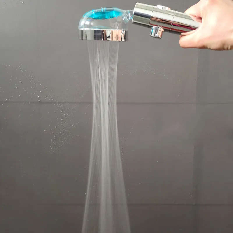 ZLOOG Prysznica głowica Woda Oszczędzanie przepływu 360 stopni obracające