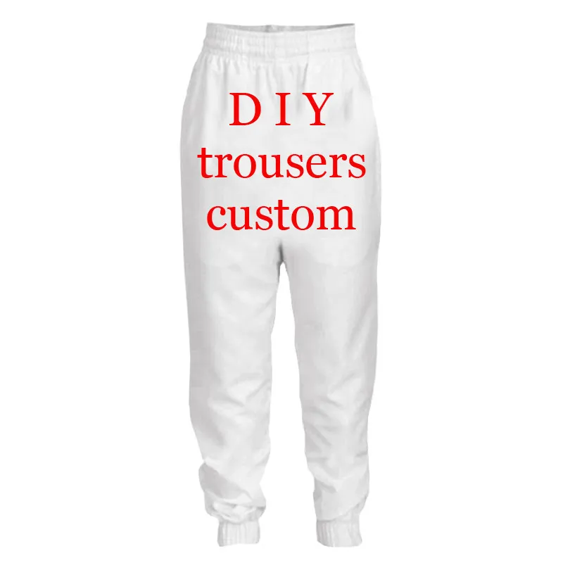 Plstar cosmos 3d op maat gemaakte casual broek DIY aangepaste broek mannen vrouwen joggers groothandelaren vallen 220706