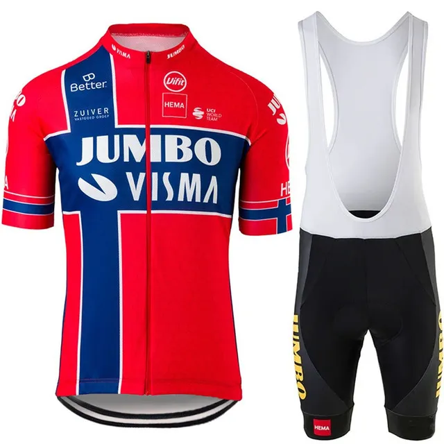 Jumbo visma cicling maglia set da uomo pro ciclismo camicie da strada biciclette biciclette biciclette biciclette biciclette MTB Wear Maillot culotte 220615