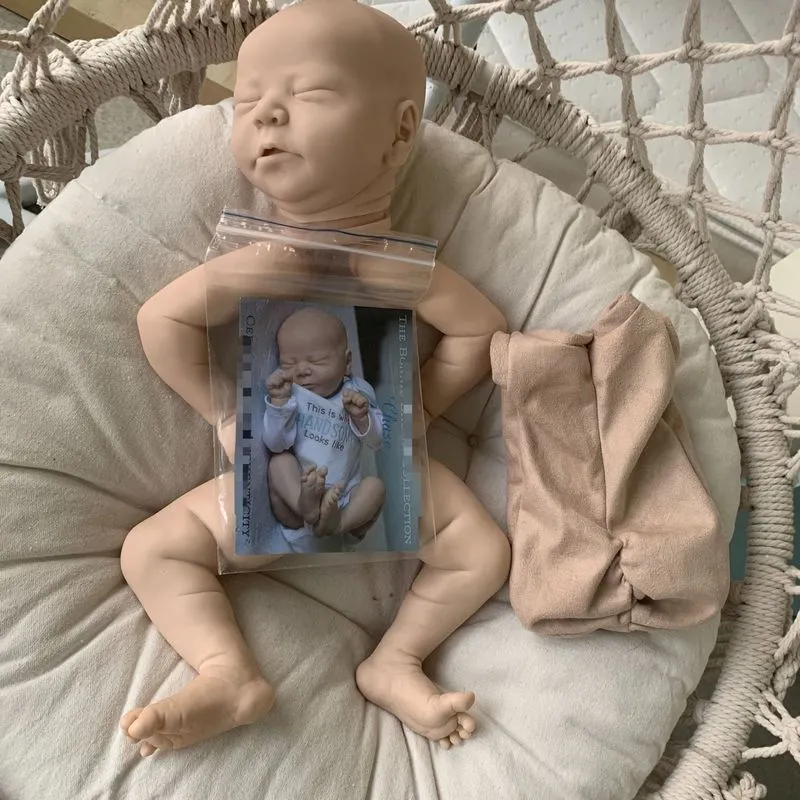 NPK 21INCH REBORN DOLL KIT限定版睡眠赤ちゃん未完成の人形パーツ220505