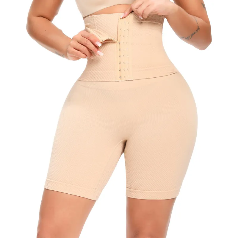 Visst att du gillar kvinnor som modellerar remmmage Kontroll kroppsformad colombiansk bälte midja tränare shaper byxor rumpa lyftbyxor 220513