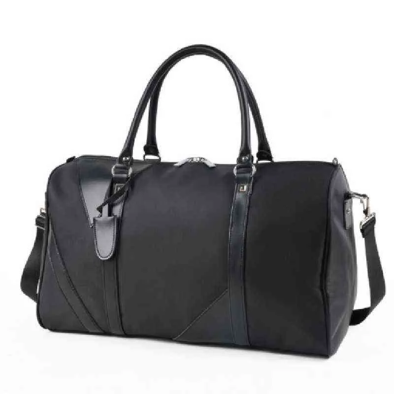 Duffle Bag Fashion Weekend Nylon Travel Bag Men Overnight Waterproof Cabin Luggage Crossbody Gym Bag 220626